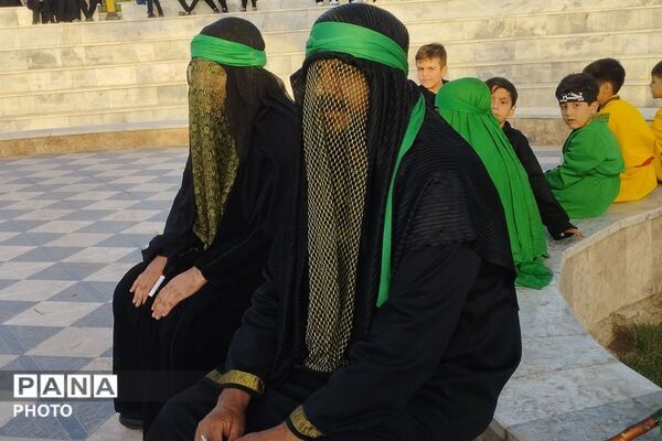 اجرای تعزیه به مناسبت دهه دوم محرم در بهارستان دو