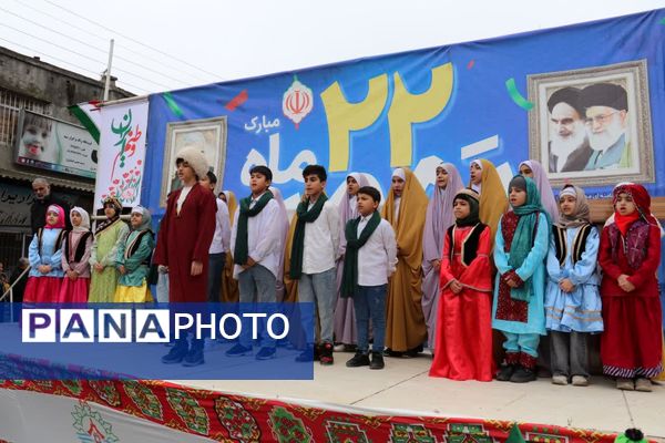 بندر ترکمن یکصدا با انقلاب؛ حماسه حضور در ۲۲ بهمن