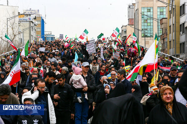 راهپیمایی 22 بهمن ۱۴۰۴ - تهران (۱)
