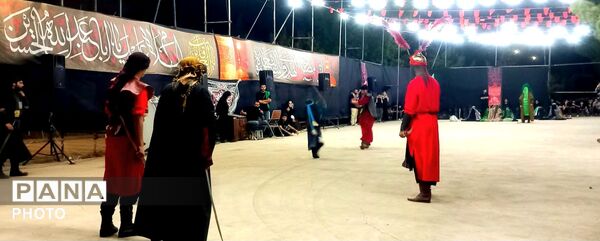 شهر جدید هشتگرد در سوگ هیئت عاشقان حسین (ع) 
