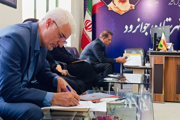 حضور معاون پرورشی و فرهنگی اداره‌کل آموزش و پرورش در جوانرود