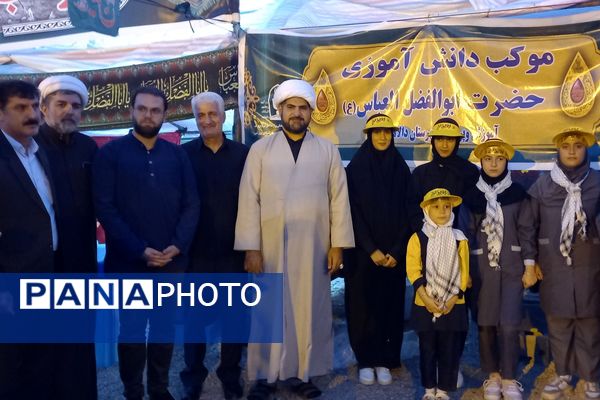 بازدید قائم مقام سازمان دانش‌آموزی کشور از مواکب استان کرمانشاه 