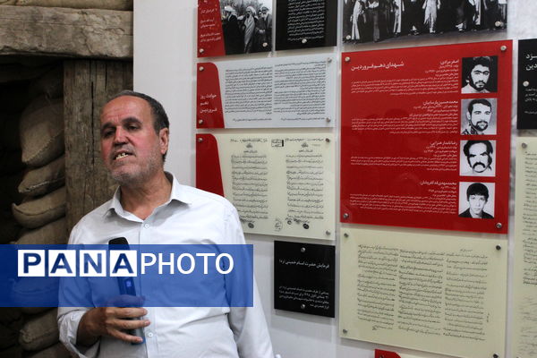 بازدید دانش‌آموز خبرنگاران پانا یزد از باغ موزه دفاع مقدس یزد