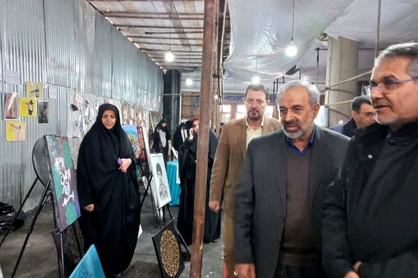 برپایی نمایشگاه دستاورهای دانش‌آموزان منطقه کهریزک 
