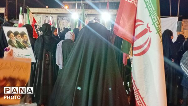 حضور پرشور مردم ولایتمدار منطقه کوهنانی