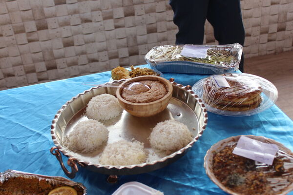 جشنواره غذا و صنایع دستی در اردوی تمشک دختران استان بوشهر