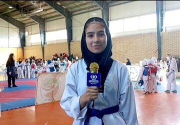برگزاری مسابقات تکواندو در شهرستان فاروج