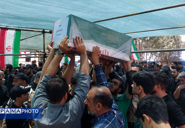 مراسم وداع با کودکان و مادرانی که بدست رژیم صهیونیستی آسمانی شدند