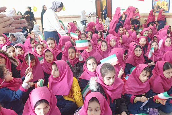 جشن نیمه شعبان در مدرسه شهید اسماعیلی عقدا پردیس 