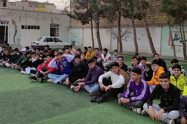 برگزاری مانور زلزله و ایمنی در مدرسه پایلوت شهرستان شهریار 