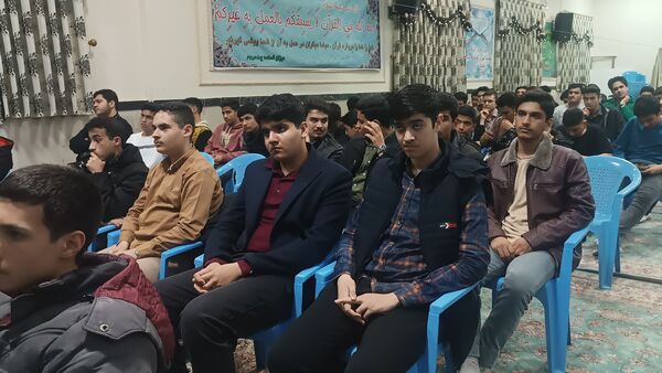 مراسم محفل انس باقرآن کریم دبیرستان شاهد ابوذر غفاری نیشابور