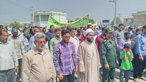 راهپیمایی ضدصهیونیستی «جمعه خشم» در رودان