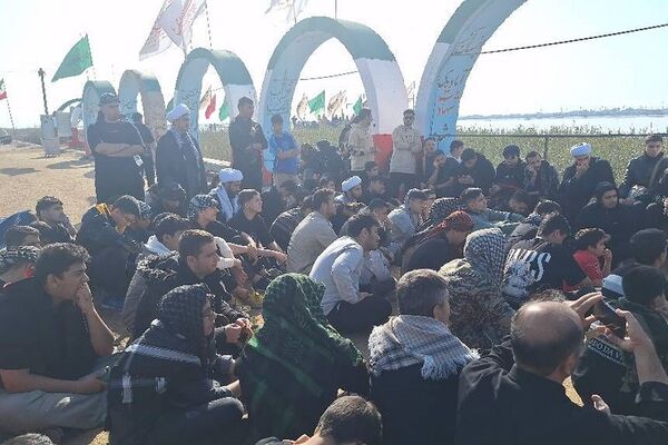 حضور دانش‌آموزان دبیرستان فرهنگیان شهید بهشتی ناحیه 2 شهرری در اردوی راهیان نور 