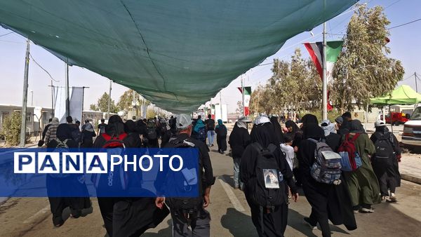 لحظه‌های ناب عاشقی در مشایه اربعین 