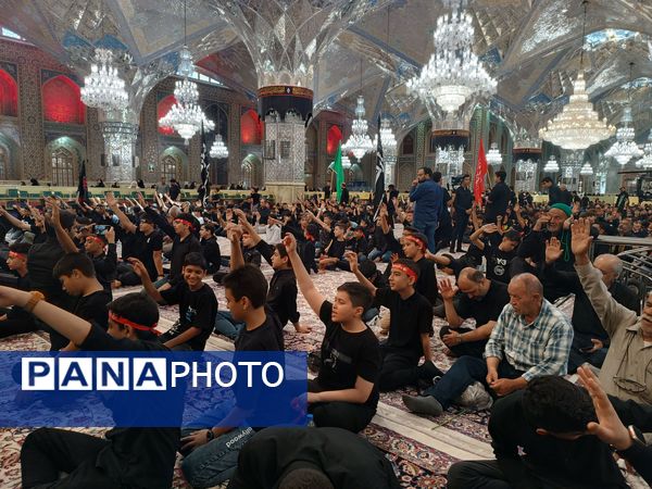 همایش بزرگ احلی من العسل در حرم مطهری رضوی