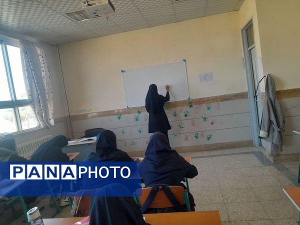 طرح مدام در مدرسه اسما بنت عمیس