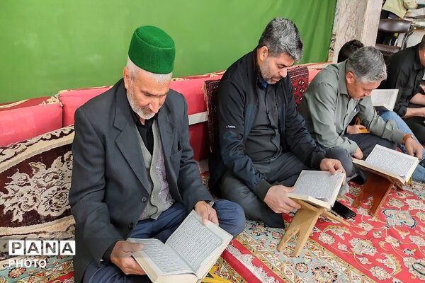 قرائت قرآن در شب بیست سوم ماه مبارک رمضان مسجد جامع شهر بار 