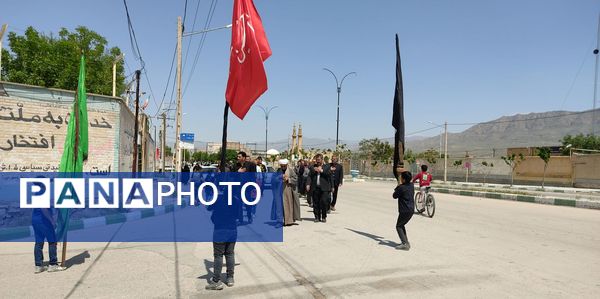 عزاداری شهادت امام صادق (ع) در شهر تیتکانلو