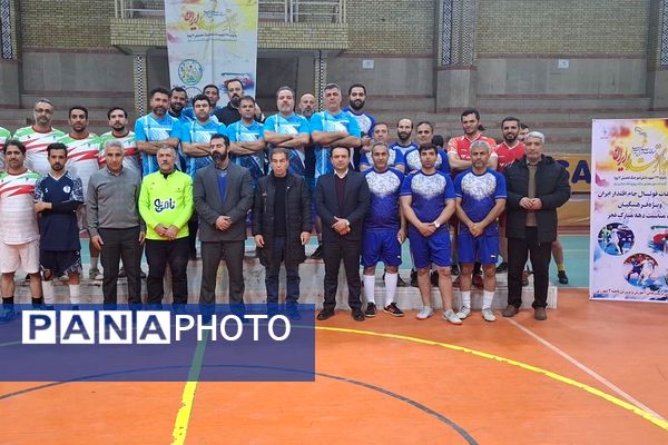 مسابقات فوتسال جام اقتدار ایران ویژه فرهنگیان به مناسبت دهه فجر در ناحیه دو شهرری 