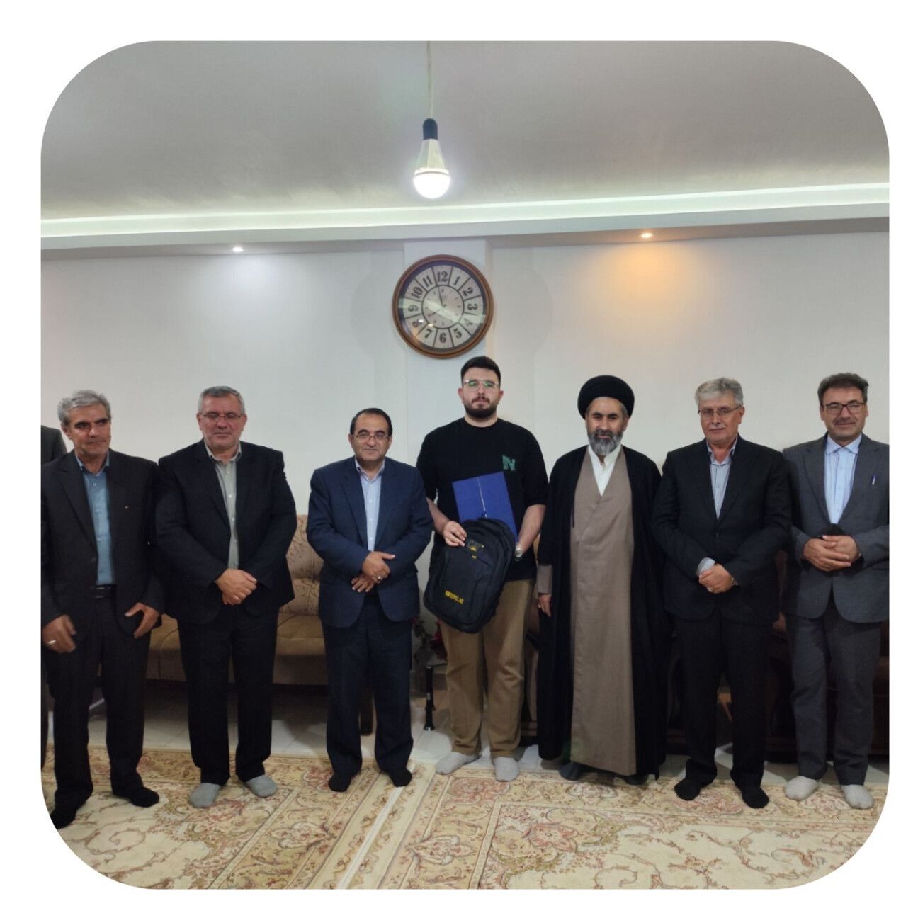 تجلیل از رتبه ۸۶ کنکور سراسری در خلخال