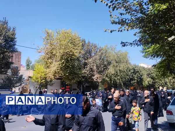 قافله عزای پیامبراکرم (ص) در کاشان