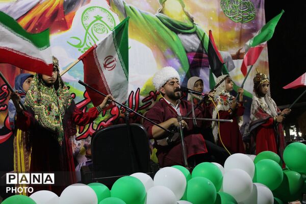  غدیر در قلب سملقان؛ هم‌صدایی هزاران عاشق در شب بیعت با ولایت