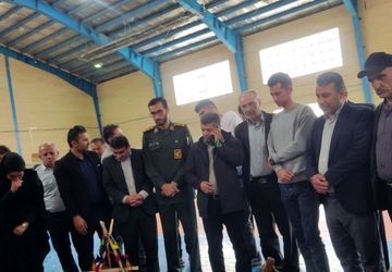 افتتاحیه نمایشگاه دست سازه‌های دانش‌آموزان منطقه میانکوه