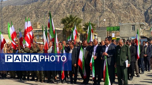 رزمایش اقتدار پیامبر اعظم(ص) در شهرستان لنده 