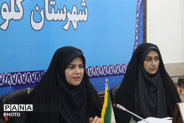 نشست خبری مدیر آموزش‌وپرورش گلوگاه با خبرنگاران 
