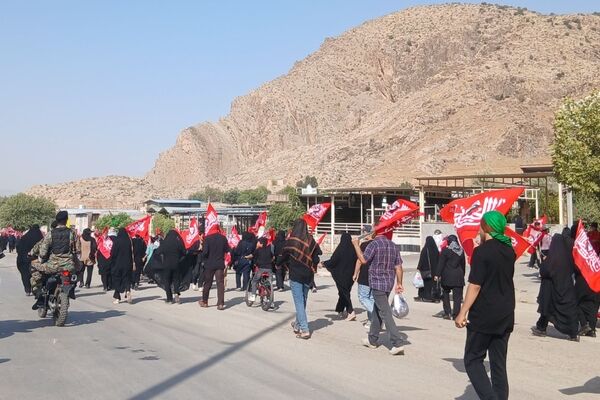 جاماندگان اربعین؛ وقتی خرم‌ آباد رنگ کربلا گرفت