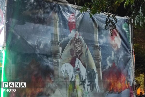 موکب های ماه محرم در شهرستان رباط کریم باحضور گرم مردم عزادار 