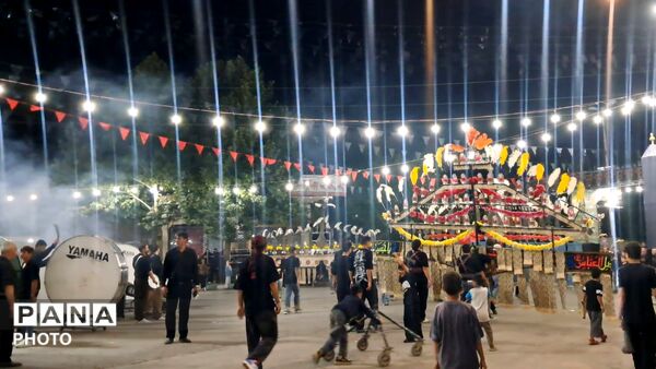 هیأت حضرت ابوالفضل(ع) در شب تاسوعا 