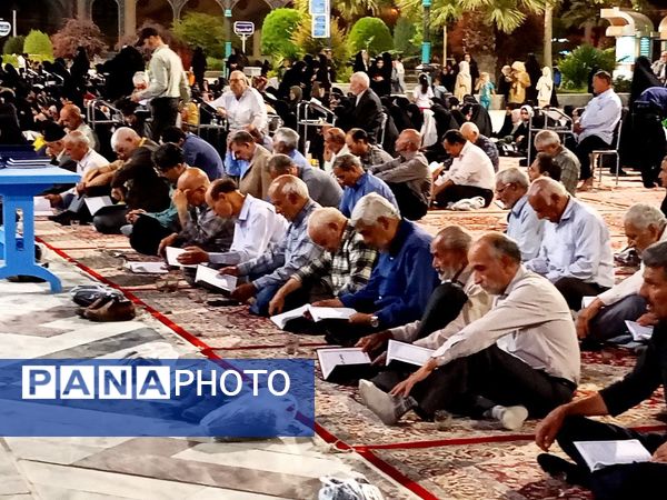 قرائت دعای کمیل در شهرستان کاشمر 