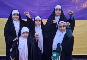 دخترانی از جنس آرمان‌های انقلاب اسلامی ایران