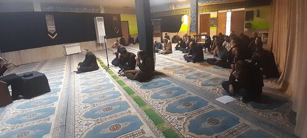 مراسم عزاداری سید الشهدا در اداره‌کل آموزش و پرورش‌البرز