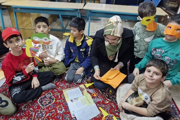اردوی درون مدرسه‌ای در دبستان بانو ابوالوفا ناحیه 2 شهرری 