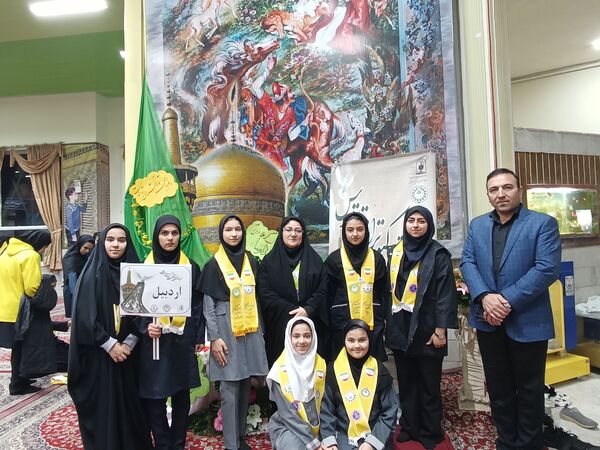 اردوی زیارتی کبوترانه تا قدس در مشهد مقدس