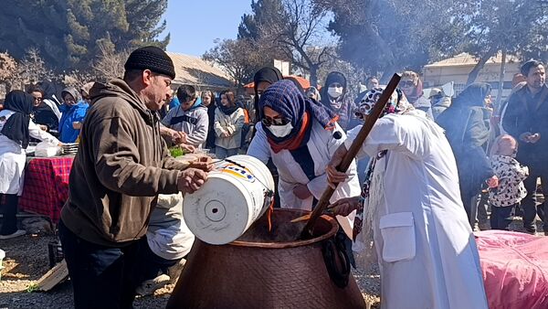 برگزاری جشنواره پخت سمنو در بجنورد 