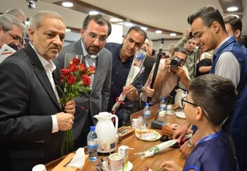 تجلیل از خبرنگاران پانا با حضور وزیر آموزش و پرورش