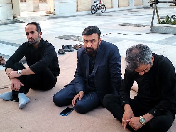 عزاداری روز دوم محرم در گلزار شهدای درق 