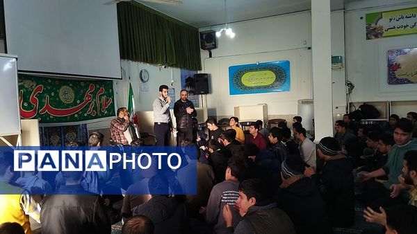 مراسم میلاد حضرت مهدی (عج) در دبیرستان شاهد ابوذر غفاری نیشابور 