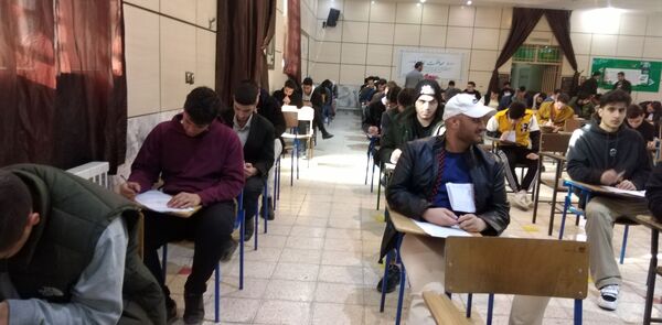 برگزاری امتحانات نهایی در آموزشگاه رافتی