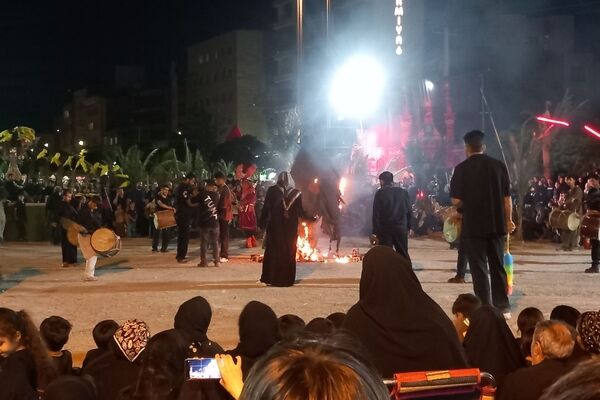 خیمه های سوخته در شام غریبان
