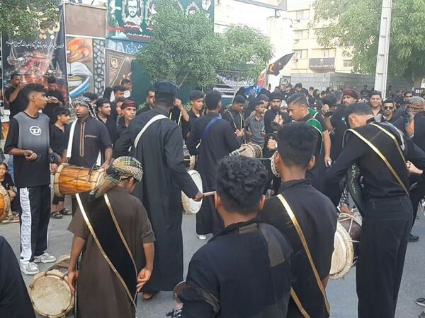 آیین سنتی علم‌گردانی در شهرستان میناب 