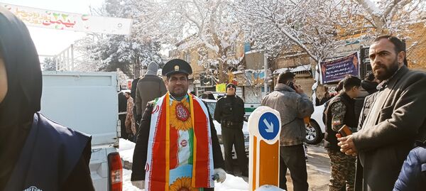 برگزاری راهپیمایی ۲۲ بهمن ماه در شهرستان نیشابور 