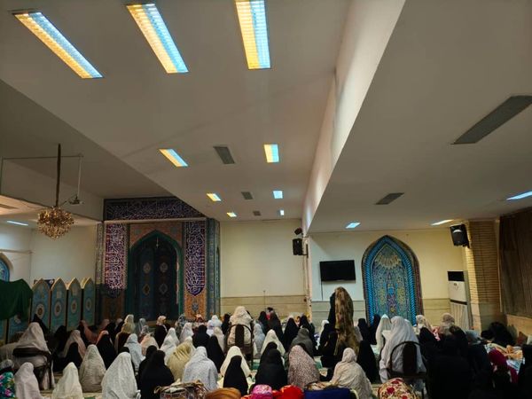 لحظات ناب اعتکاف دانش‌آموزی دختران در جاسک