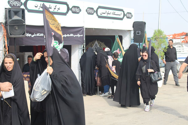 پیاده‌روی خانوادگی جاماندگان اربعین حسینی(ع) در قم