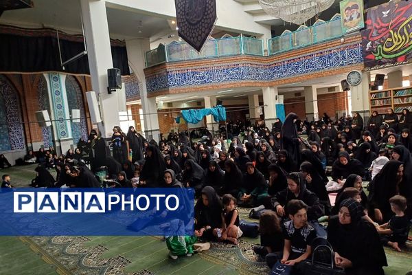 مراسم شیرخوارگان حسینی در منطقه پردیس 