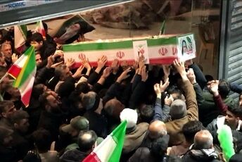 وداع با پیکر کودکان شهید اصفهان