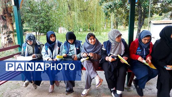 اردوی آموزشی دانش‌آموزخبرنگاران دختر پانا در اردوگاه شهید رجایی رامسر